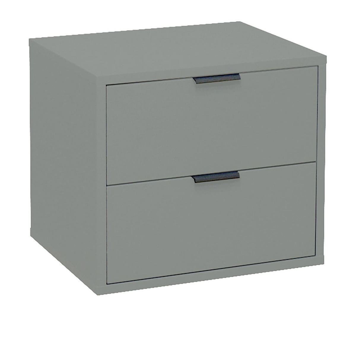 KOMMODE Erna 51x45x47 Pinie Green matt Lack - Grün, Holzwerkstoff (51/47/45cm) - 58aufmkessel
