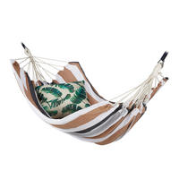 HÄNGEMATTE - Braun, Textil (150/3/272cm) - Relaxdays