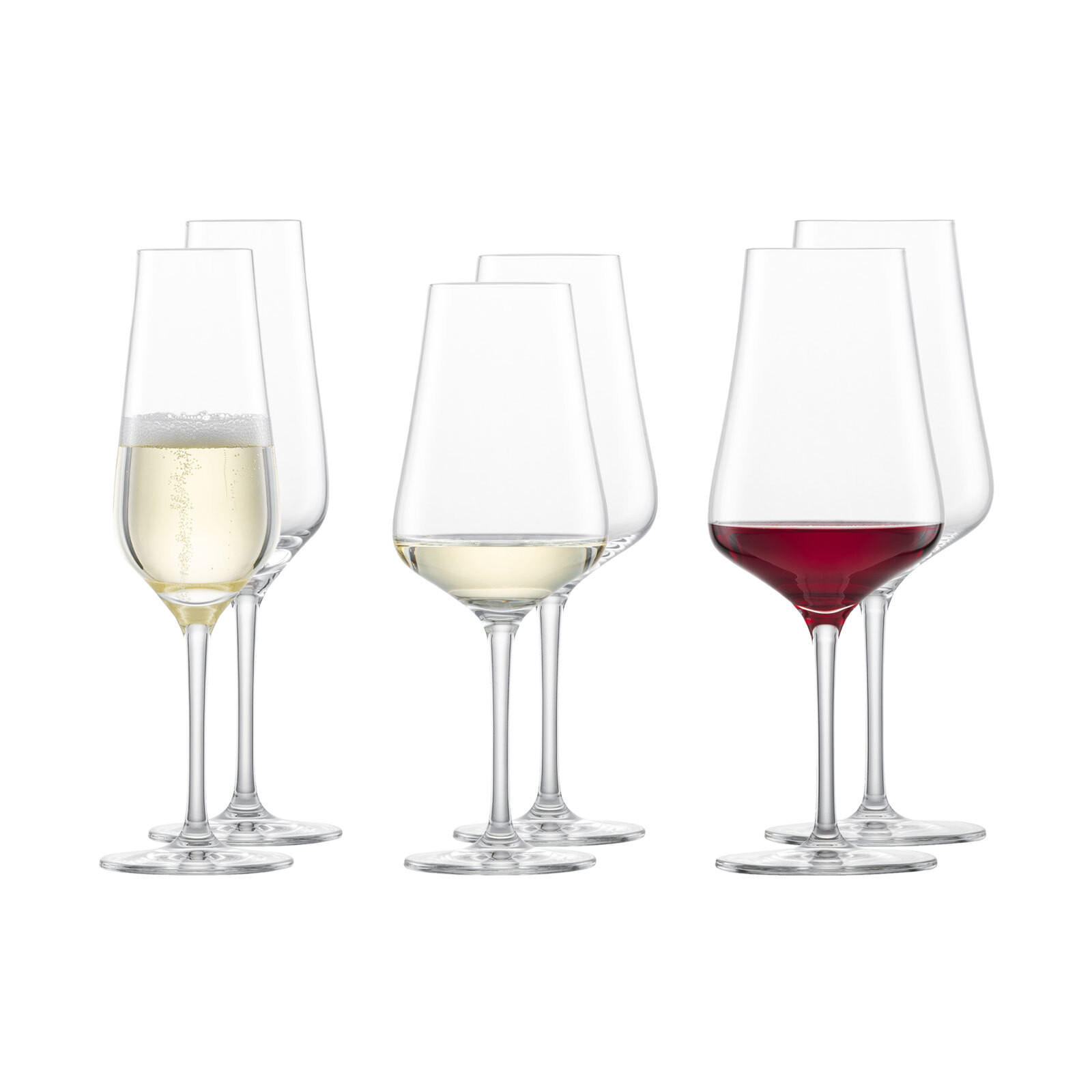 WEIN- UND SEKTGLÄSER Bouquet transparent 6er Set - Transparent, Glas - Zwiesel Glas
