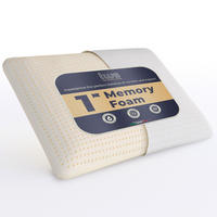 KISSEN aus Memory Schaum 40 x 70 cm | Höhe 11 cm | Halskissen Hypoallergen, Ergonomisch und Atmungsaktiv - Weiß, Textil (40/70cm) - The White Stone