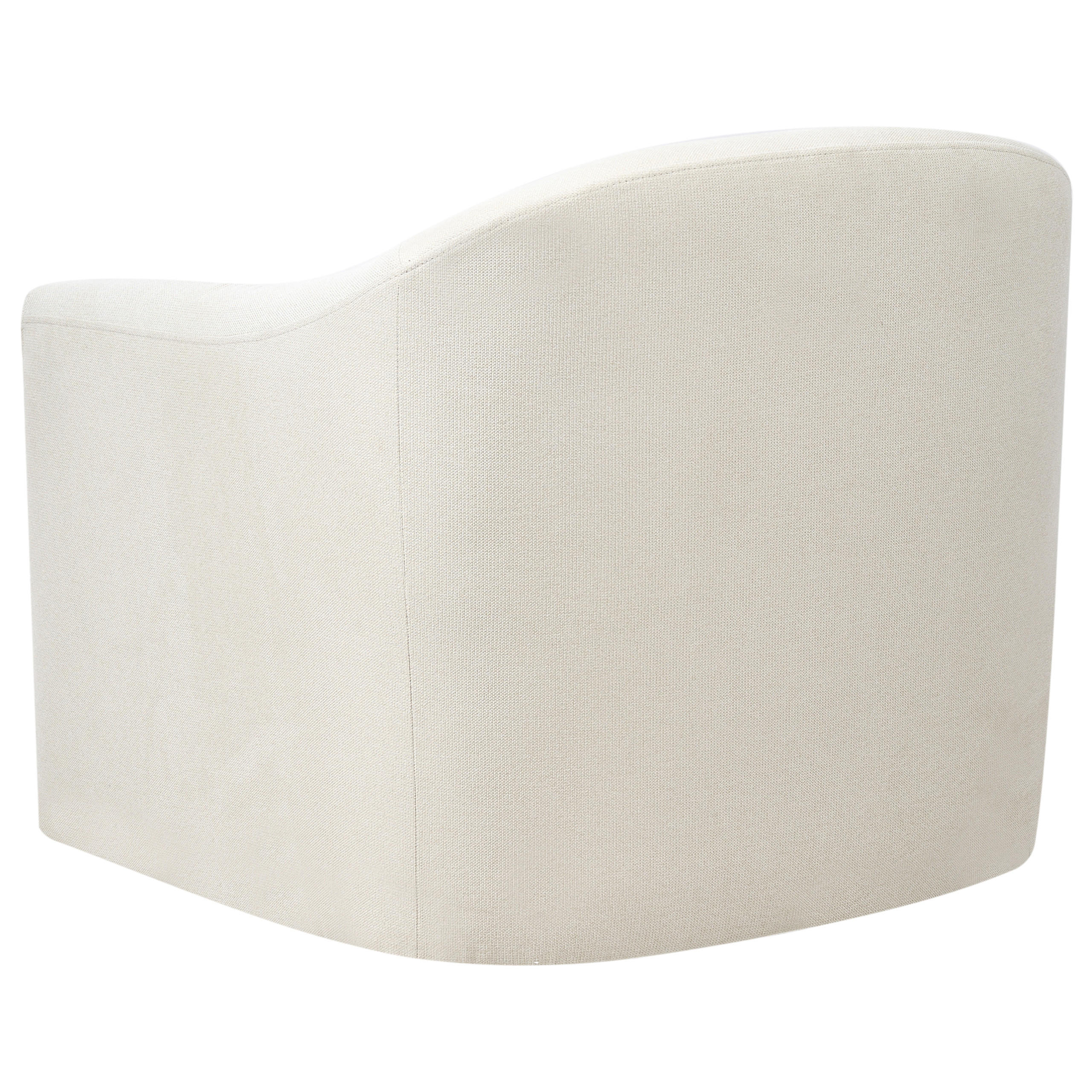 Beliani Drehsessel Beige 76x74x73 cm