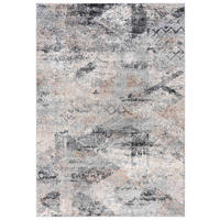 KOBEREC béžový krémový abstraktný - 120 x 170 cm - piesková/krémová, textil (120/170cm) - Mazovia
