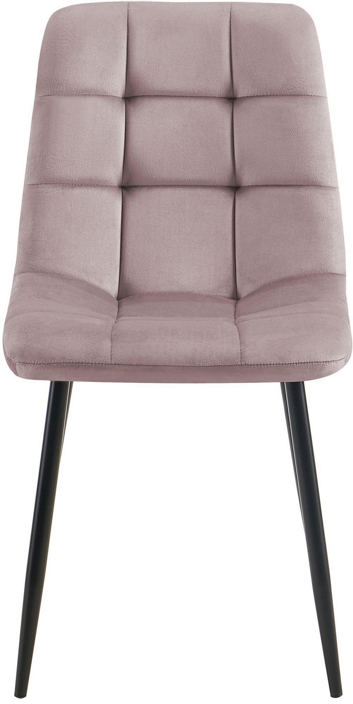 ESSZIMMERSTUHL Tilde 84x45x55 cm pink - Pink, Textil (45/84/55cm) - furnicato