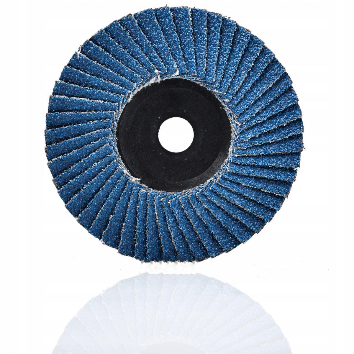 LAMELLENSCHLEIFSCHEIBE Universal - 75 mm, Loch 10 mm, Körnung 120, für Metall und Holz - Multicolor, Kunststoff/Metall (10/10/10cm)