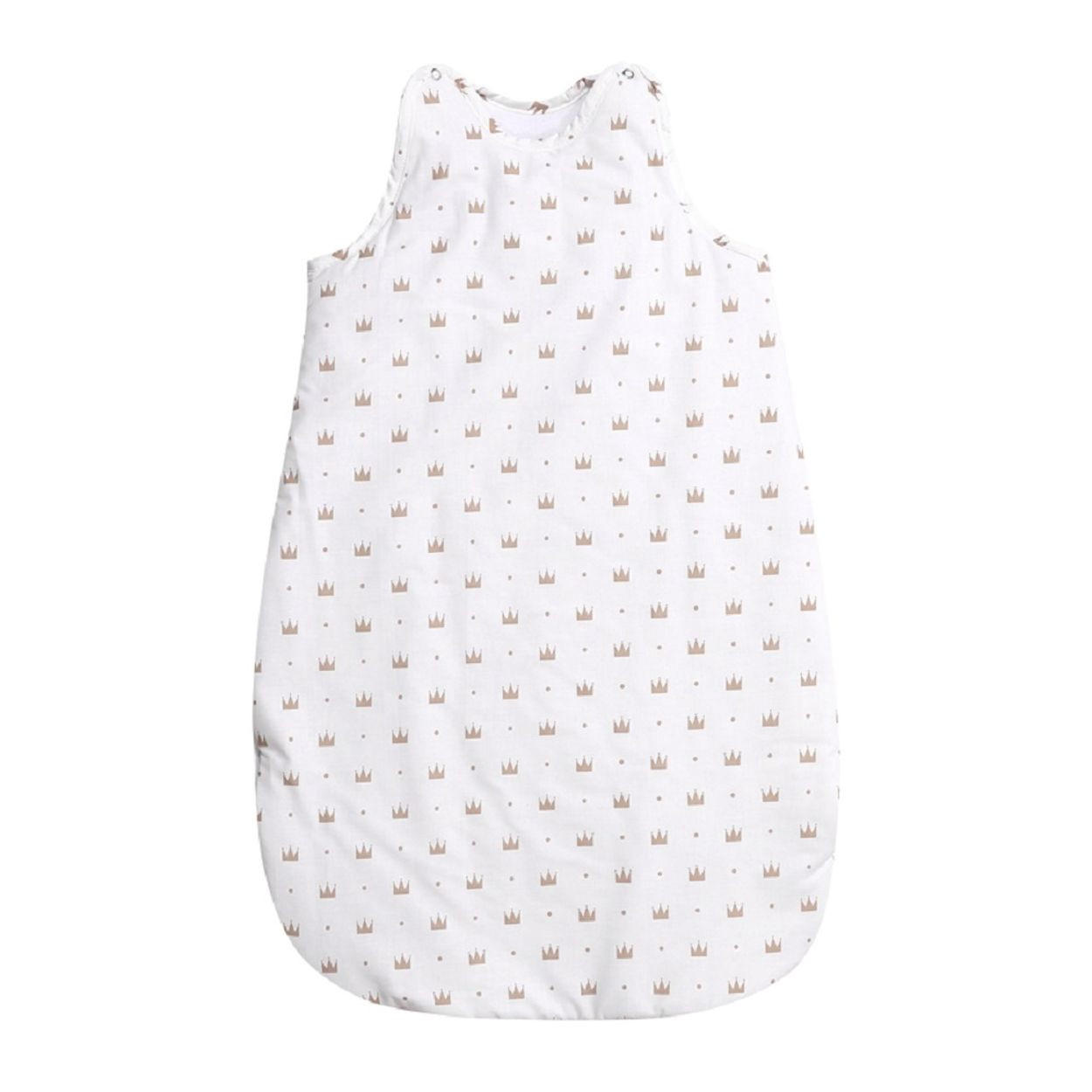 BABYSCHLAFSACK Summer 100 cm weiß beige Sommerschlafsack, temperaturausgleichend, feuchtigkeitsabsorbierend - Beige, Textil (54/100cm) - Lorelli