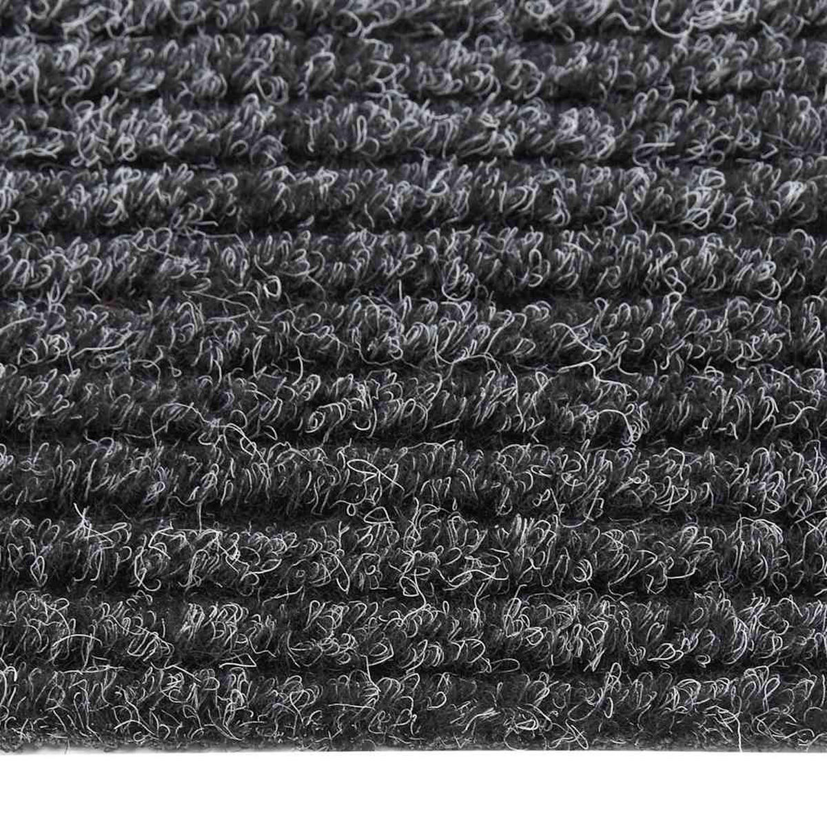 SCHMUTZFANGMATTE 100/100 cm Anthrazit - Anthrazit, Kunststoff/Textil (100/100cm) - vidaXL