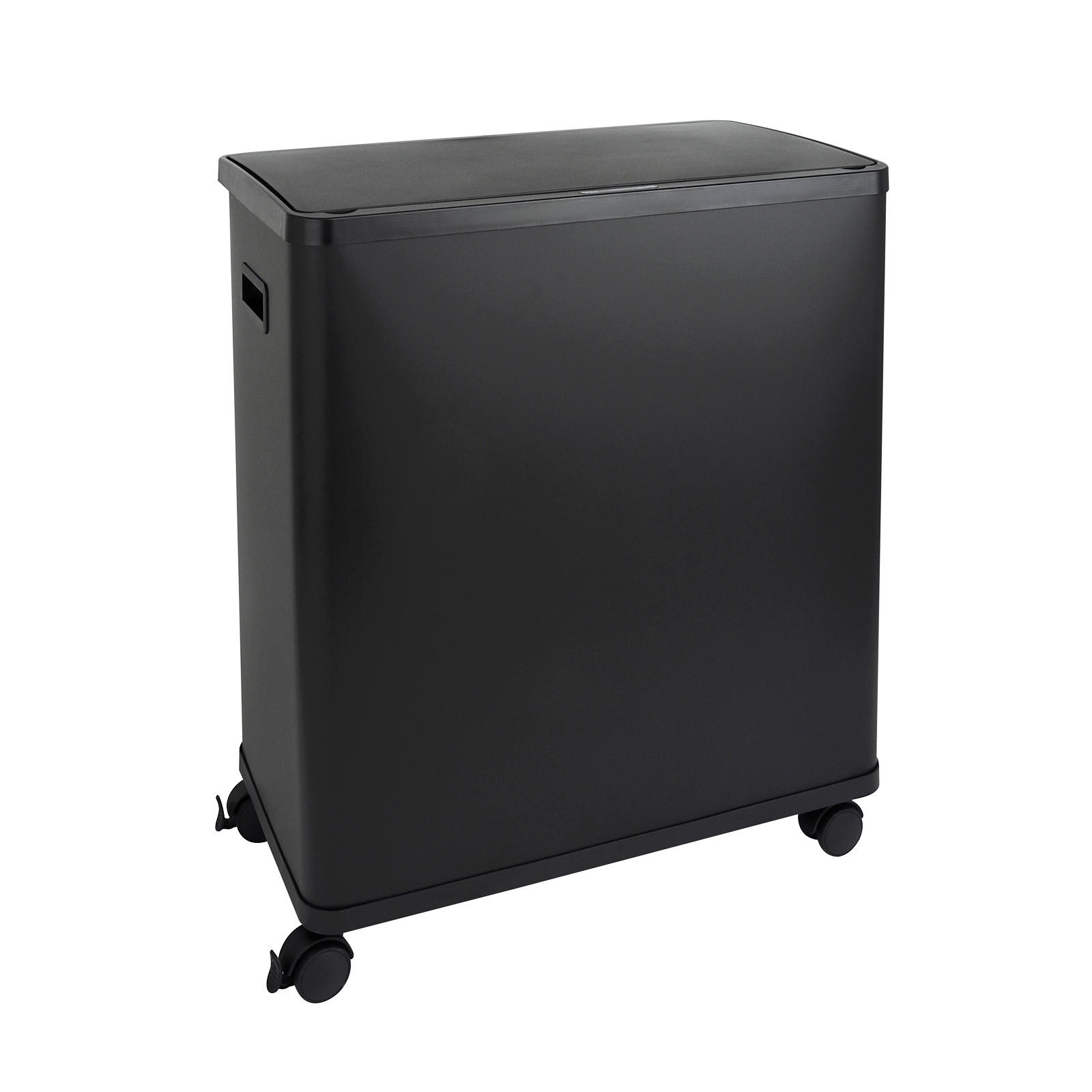 MÜLLEIMER SR2X30 60L Schwarz - Schwarz, Metall (57/60/34cm) - SVITA