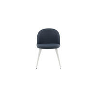 ESSZIMMERSTUHL Velvet Blau 50x57x77 - Blau, Textil (50/77/57cm) - FURNLUX