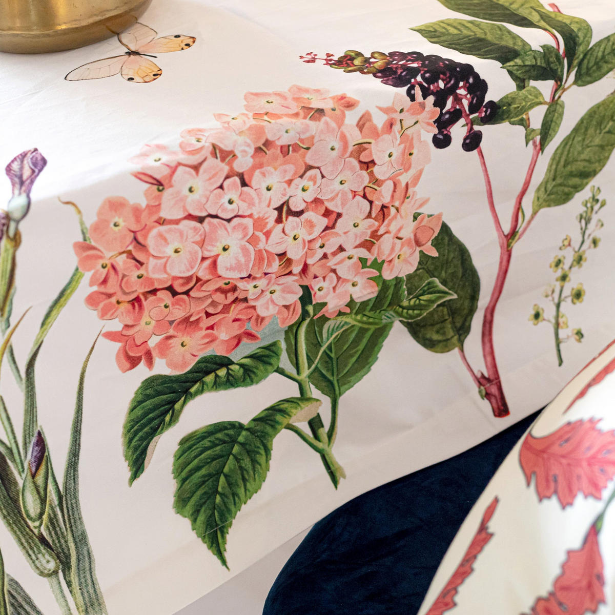 TISCHDECKE spring time 150x250 cm mehrfarbig - Multicolor, Textil (250/150/0.2cm) - Happy Friday