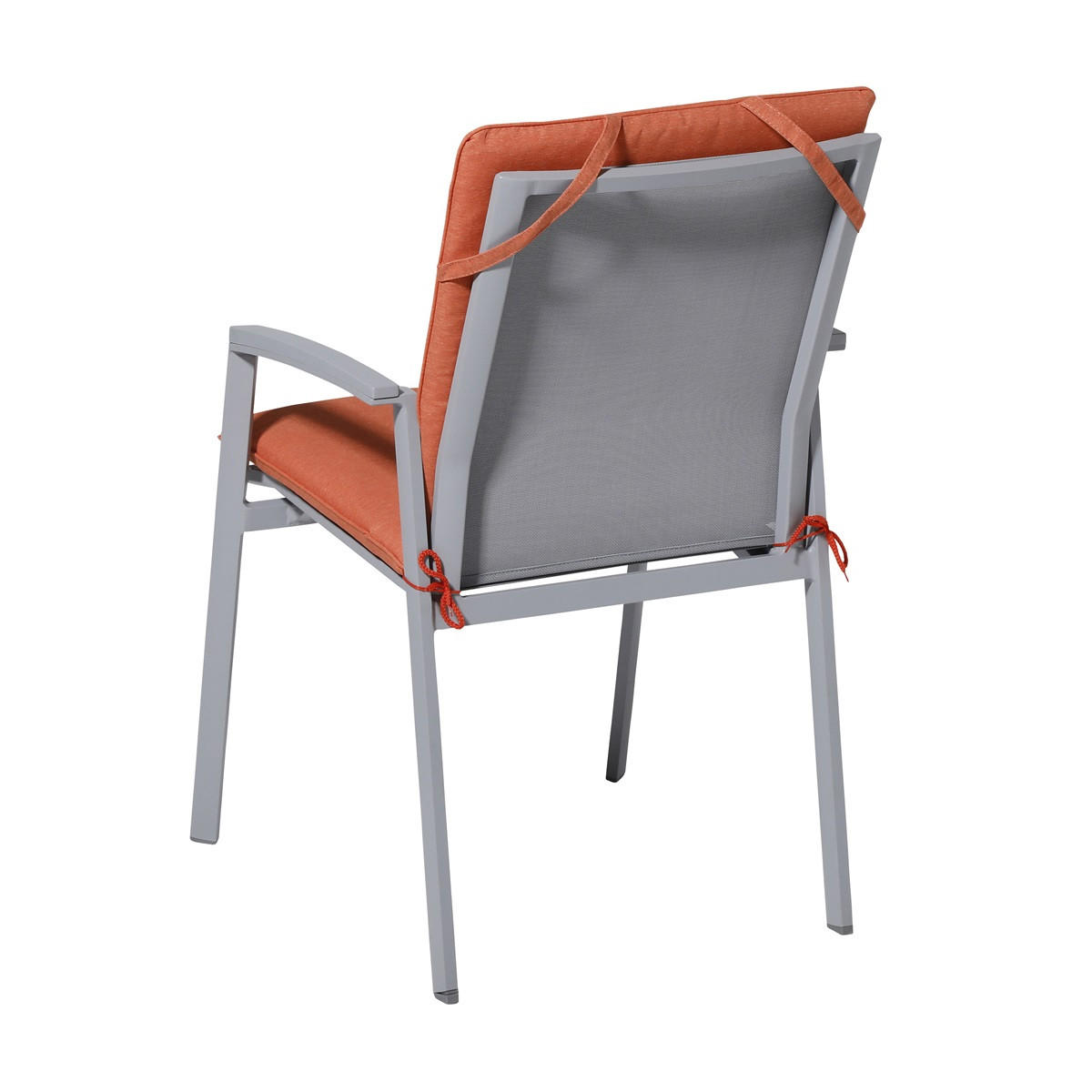 GARTENSTUHLKISSEN Panama 97/49 cm 4er-Set - Orange, Textil (49/6/97cm) - Madison