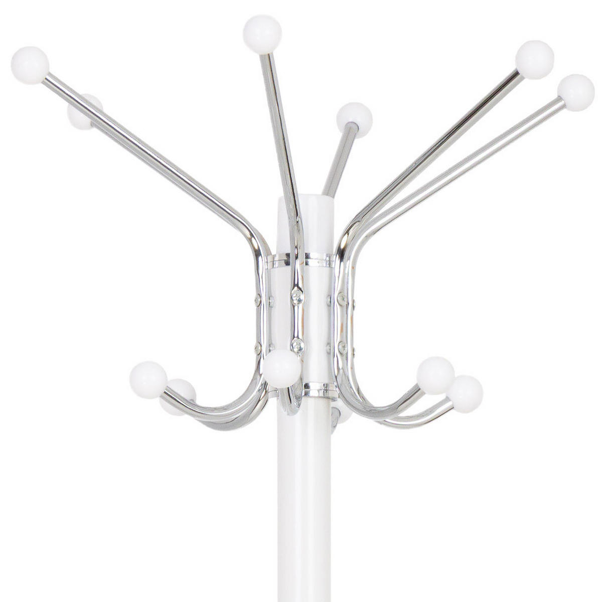 GARDEROBE aus metall 36x175cm - Weiß, Metall (36/175/36cm) - Wanderlust