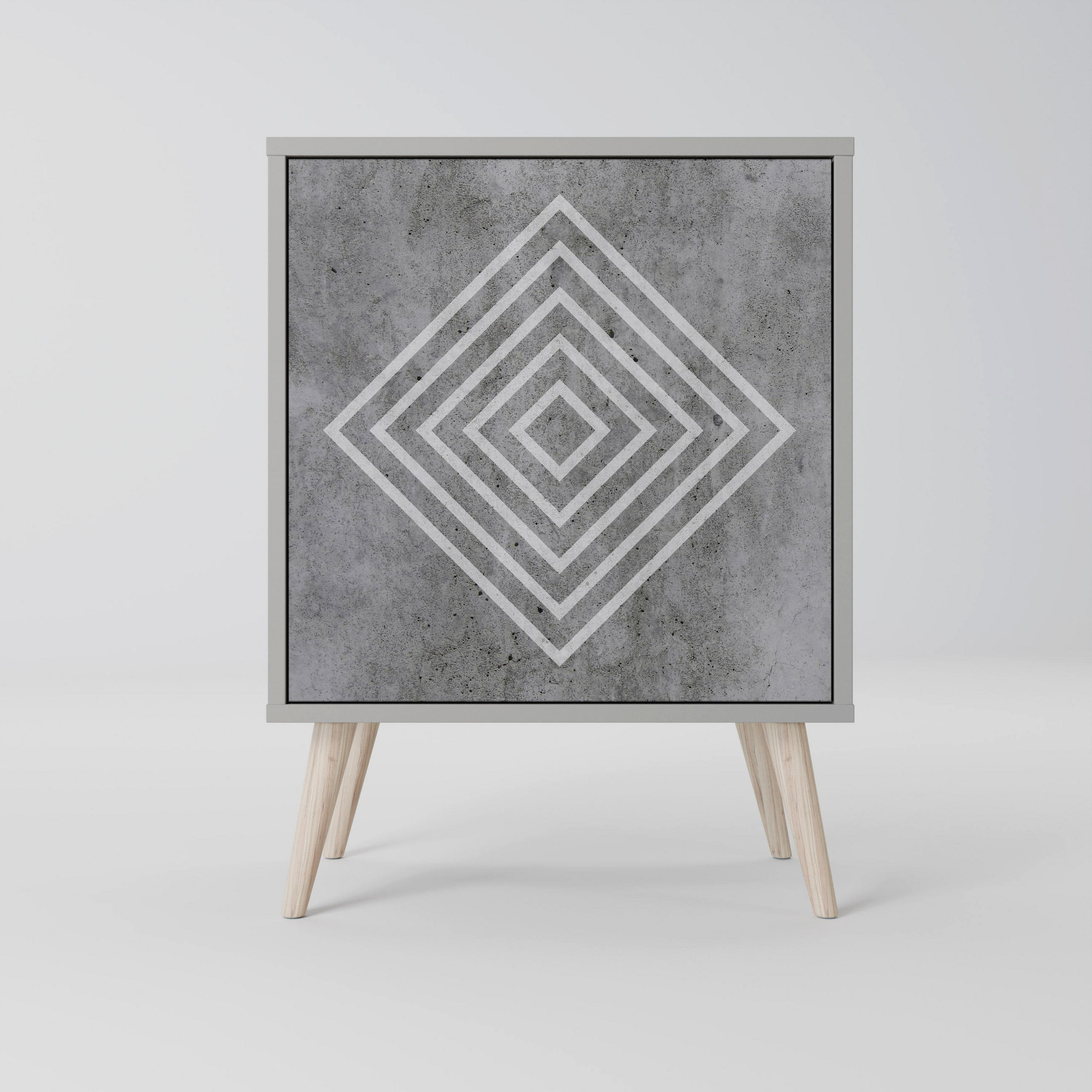 SpaceRebels Sideboard Grau 57.5x77.5x42 cm