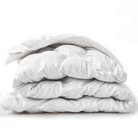 WINTERDECKE 200x200 cm 400 g | Warme und Weiche Füllung aus Soft-Vlies - Weiß, Textil (200/200cm) - The White Stone