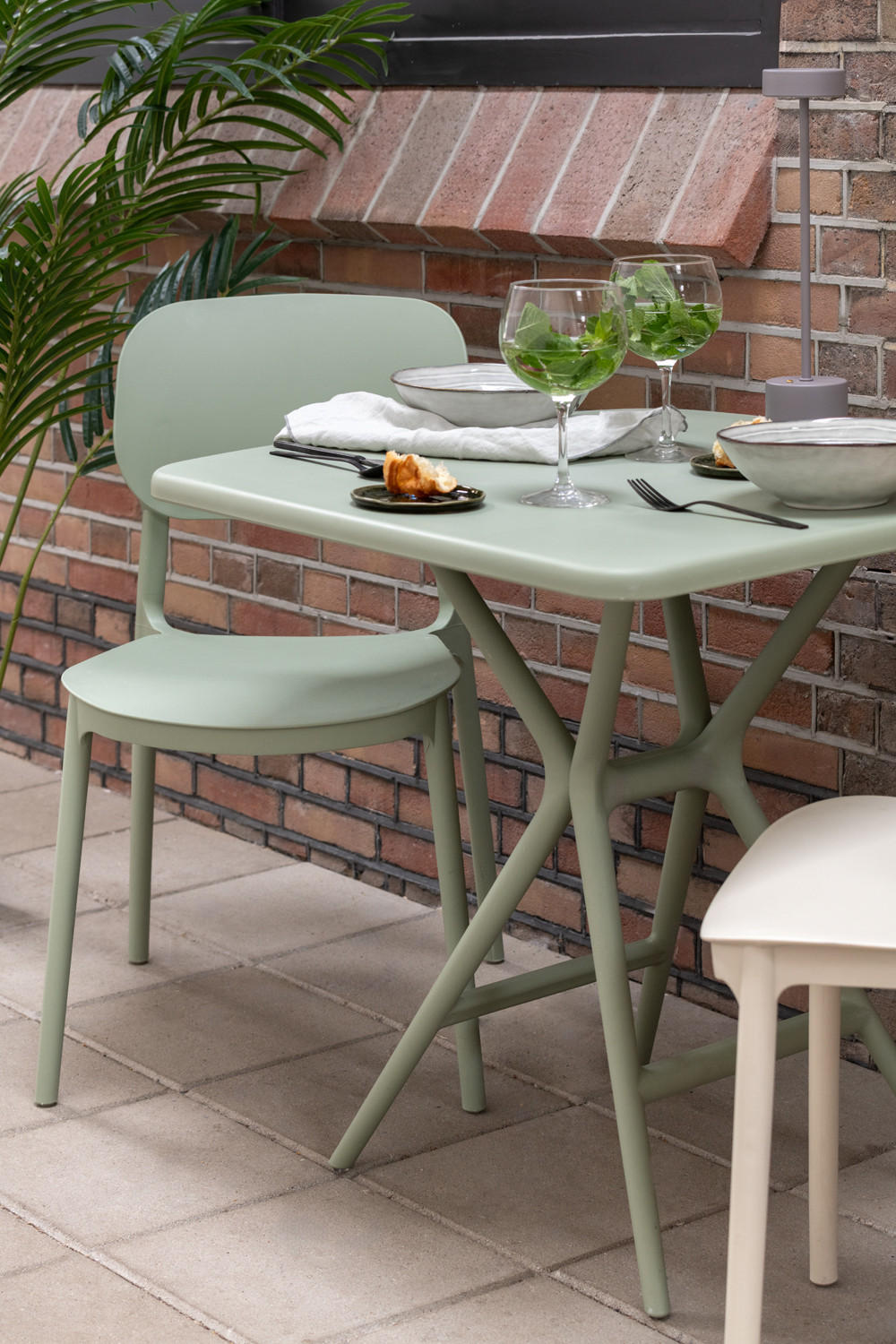 TISCHLAMPE Ganar Grau 8/8/37.5 cm - Grau, Metall (8/8/37.5cm) - Leitmotiv