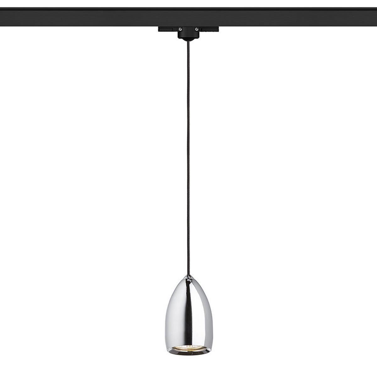 DECKENLEUCHTE BABADES Chrom 35 W - Chromfarben, Metall (30/30/20cm) - Rendl