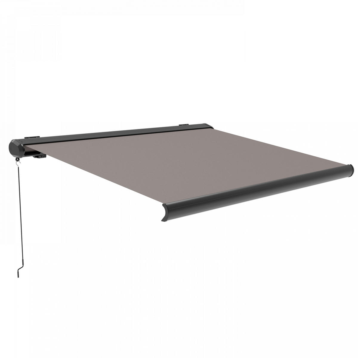 MARKISE 2,5x3m, Taupe - Taupe, Metall (250/15/295cm) - Oviala