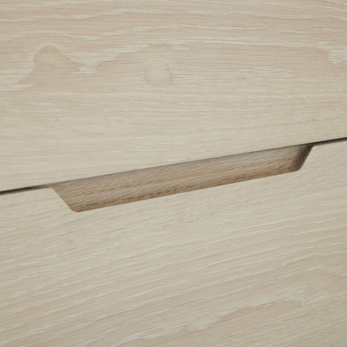 SIDEBOARD Eiche bianco - Eiche Bianco/Eichefarben, Holz/Holzwerkstoff (160/80/45cm) - Furnhouse