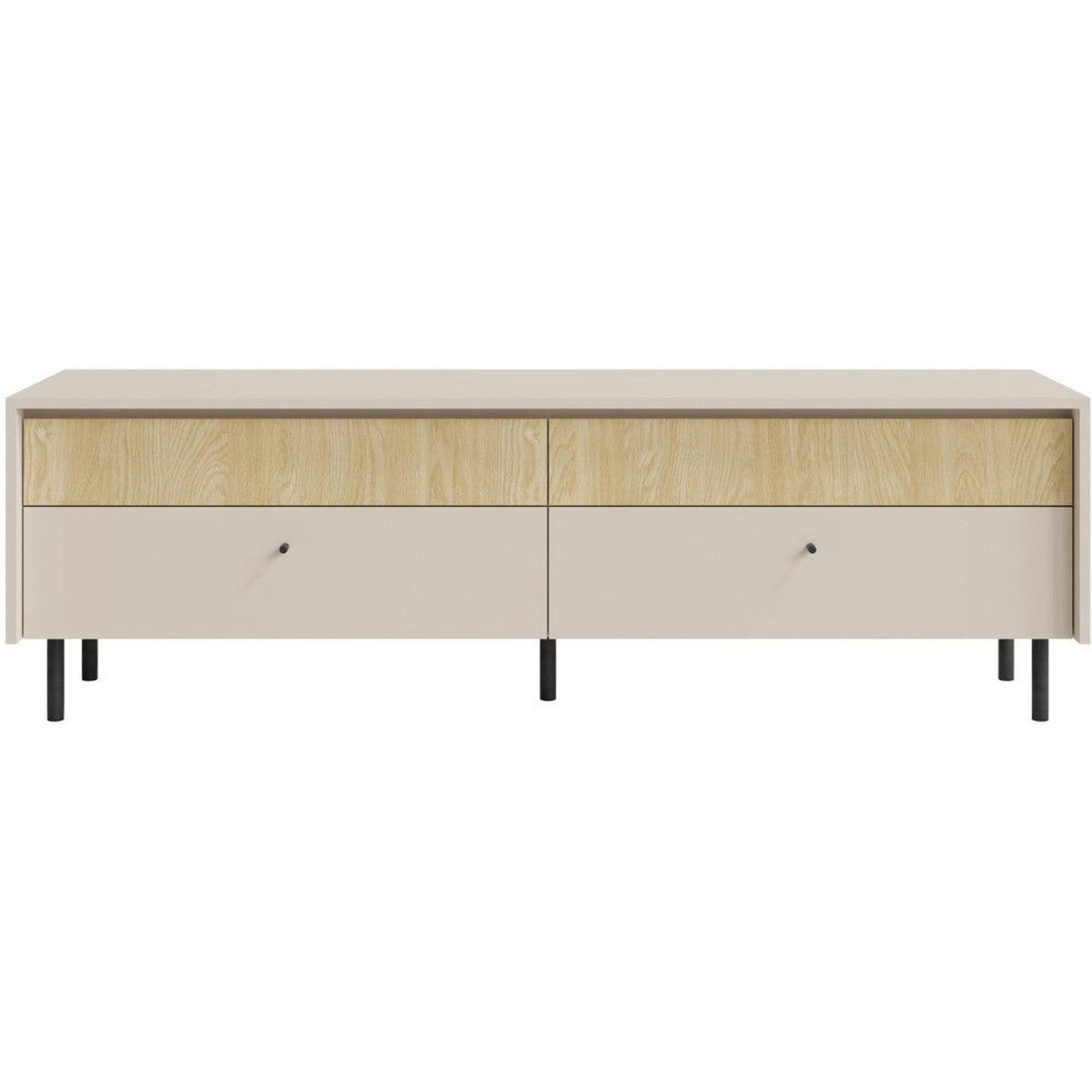WOHNZIMMER Set – MALTA System – Beige - Beige, Holzwerkstoff (103.5/125.5/42cm) - hi-markt