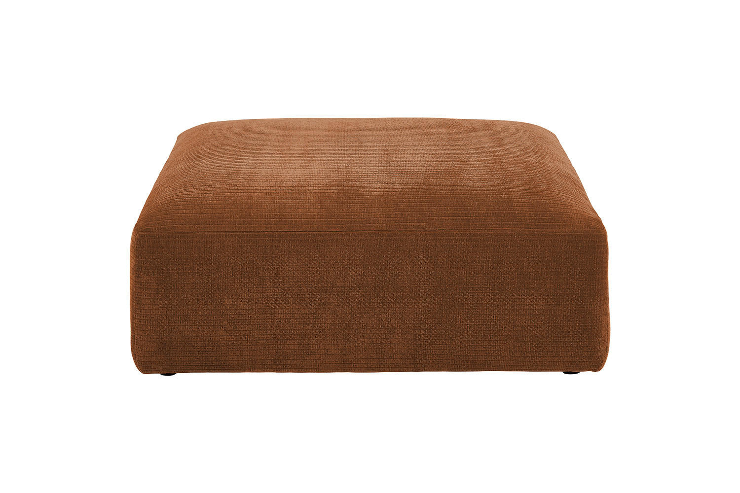 SOFA SITZELEMENT SEPHI Braun Cord - Rotbraun/Dunkelbraun, Kunststoff/Textil (107/39/107cm) - KAWOLA