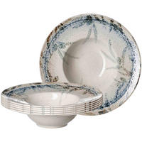 GOURMETTELLER Todi blau ø 28 cm 6er Set - Blau, Keramik (28cm) - Ritzenhoff Breker