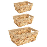 AUFBEWAHRUNGSKÖRBE SINTRA - Naturfarben, Naturmaterialen (40/19/30cm) - IDIMEX