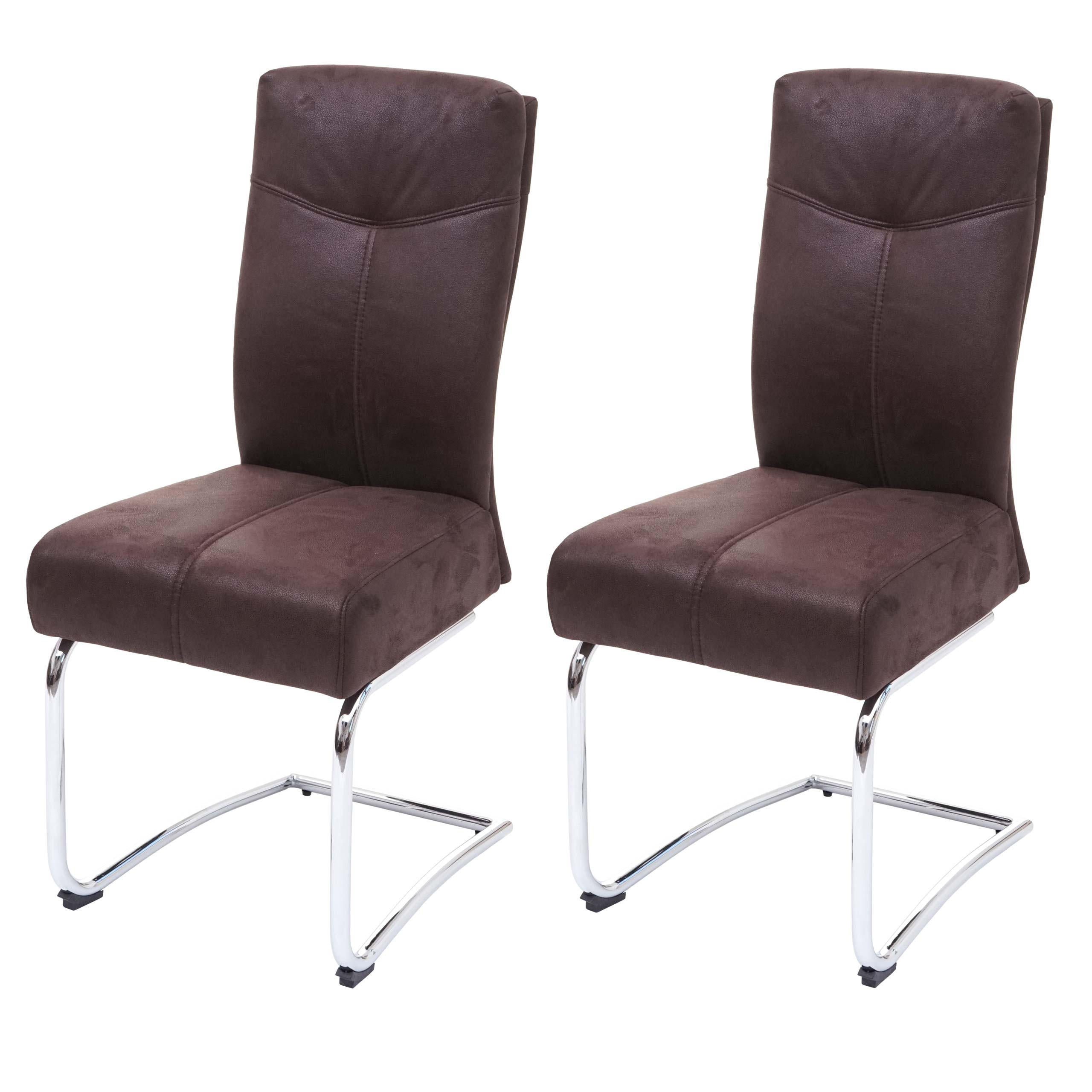Chefgastro Esszimmerstuhl Braun 46x105x60 cm
