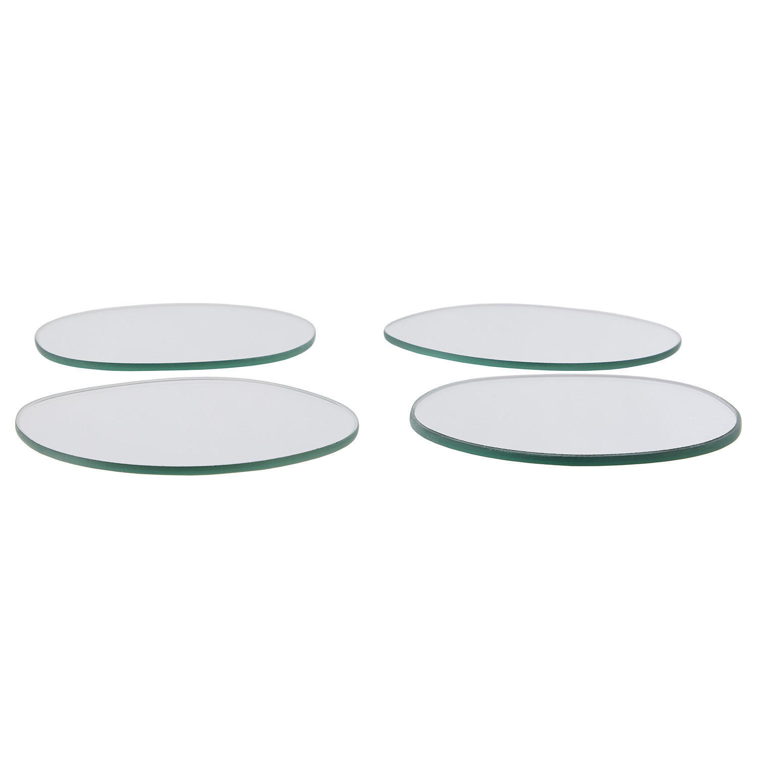 SPIEGELUNTERSETZER (4er Set) Mirror - Silberfarben, Glas (12/11cm) - Butlers
