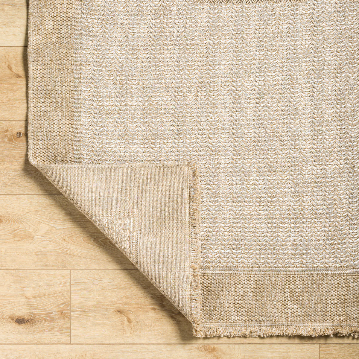 OUTDOORTEPPICH Jute-Optik 120x170 cm Beige - Braun, Kunststoff/Textil (120/170cm) - LIVABLISS