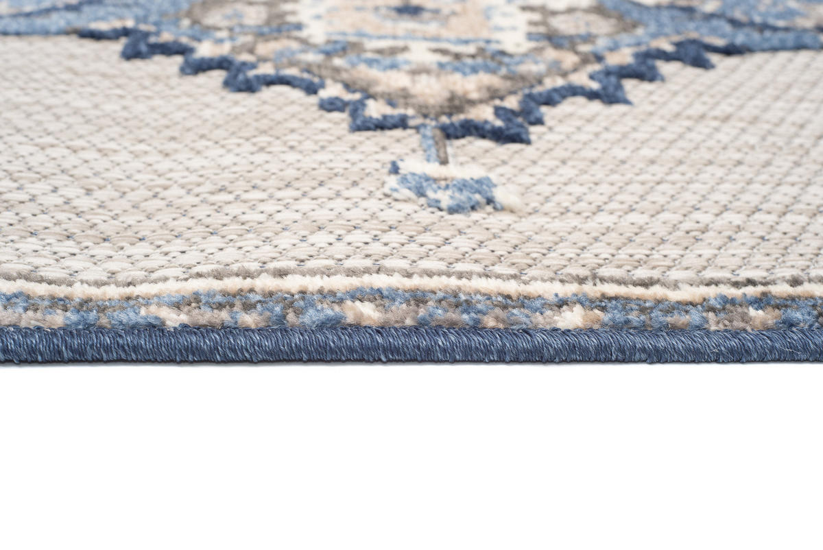 TEPPICH PATIO Grau 140/200 cm - Grau, Kunststoff (140/200cm) - Tapiso