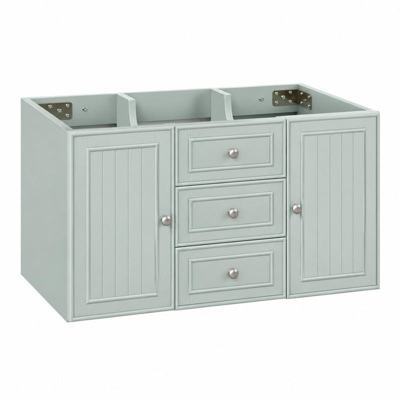 WASCHBECKENUNTERSCHRANK 78,5 x 46 x 46,8 cm Grün MDF/Metall - Grün, Metall (46/46.8/78.5cm) - Beauniv