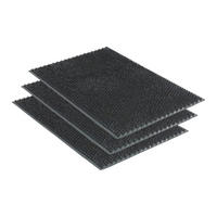 FUSSMATTE FÜR AUßEN ZOE 3ER SET - Grau, Textil (40/60cm) - Astra