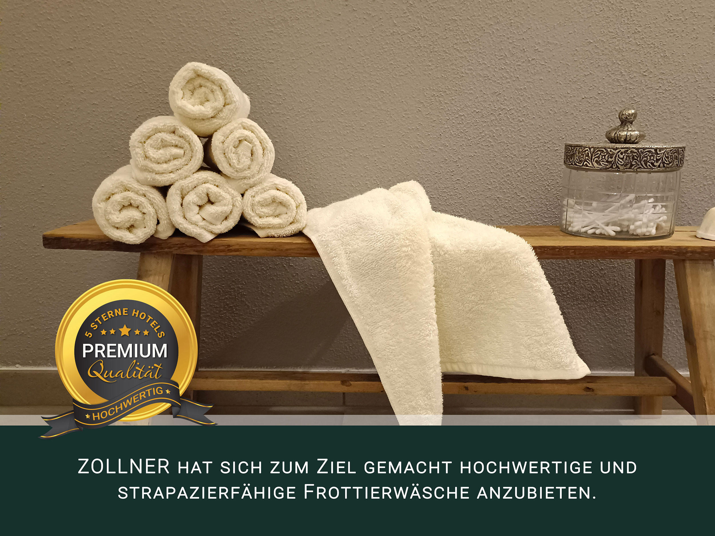 GÄSTETÜCHER, 10er-Set, 30x50 cm, 100% Baumwolle, Gelb - Creme, Textil (30/50cm) - Zollner