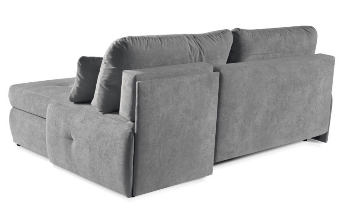 ECKSOFA Grau Hint - Grau, Holzwerkstoff/Textil (216/155cm) - Sepro Meble