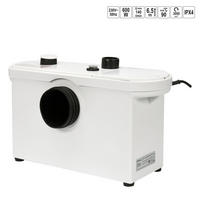 WC HEBEANLAGE Fäkalienpumpe Dusche Waschbecken mit Zerkleinerer 600W - Weiß, Kunststoff (31/20/51cm) - TRIZERATOP