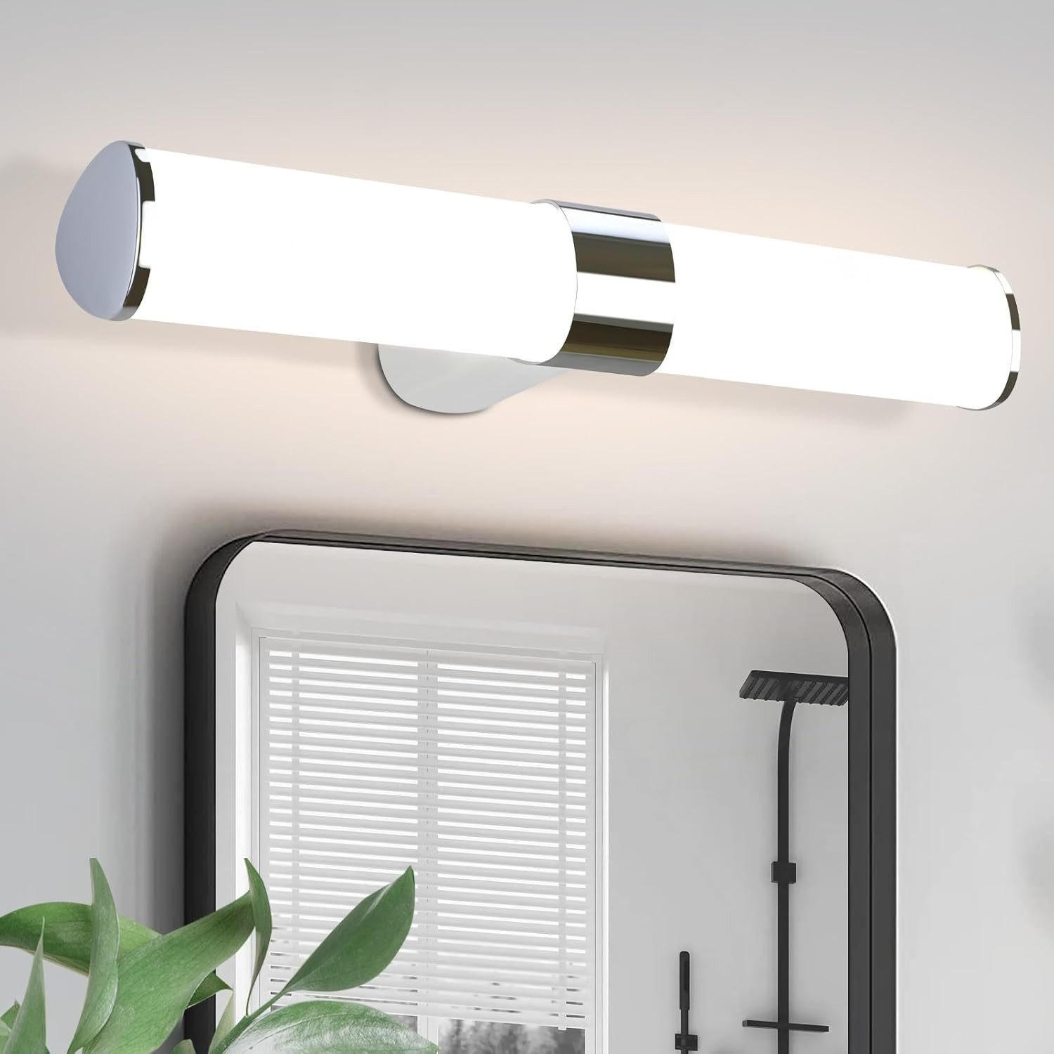 LED WANDLEUCHTE Martinson - Silberfarben, Metall (40/6.8/12.8cm) - Nettlife
