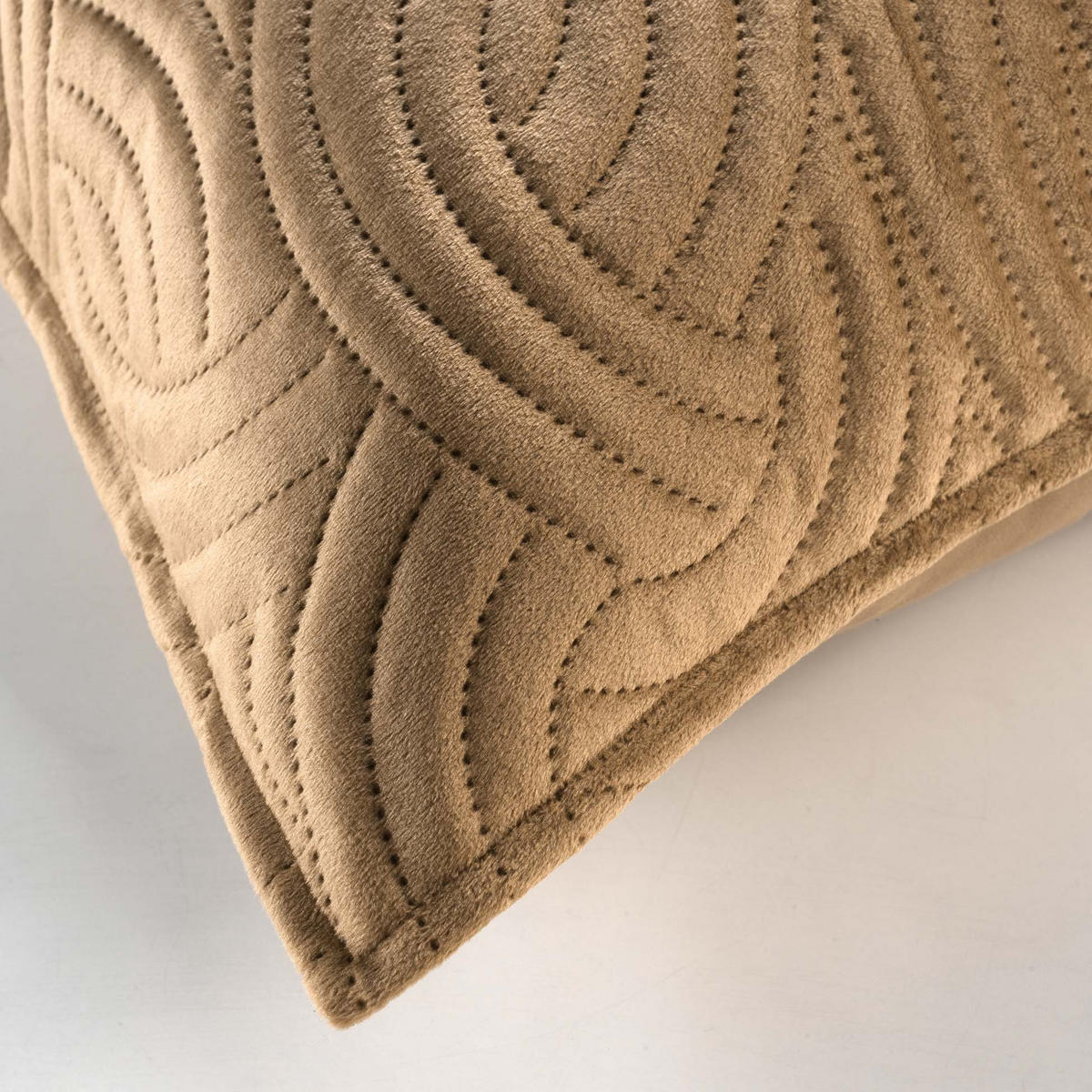 KISSENBEZUG für Wohnzimmer Solange 60/60/1 cm - Beige, Textil (60/60cm) - Douceur d´intérieur