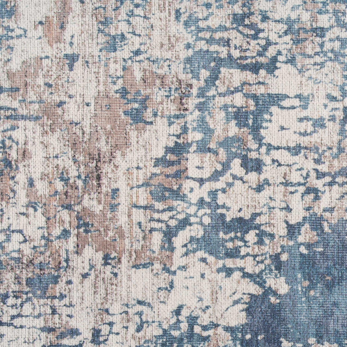 FLACHWEBETEPPICH Dash Blau - Blau, Textil (200/290cm) - Kukoon Rugs