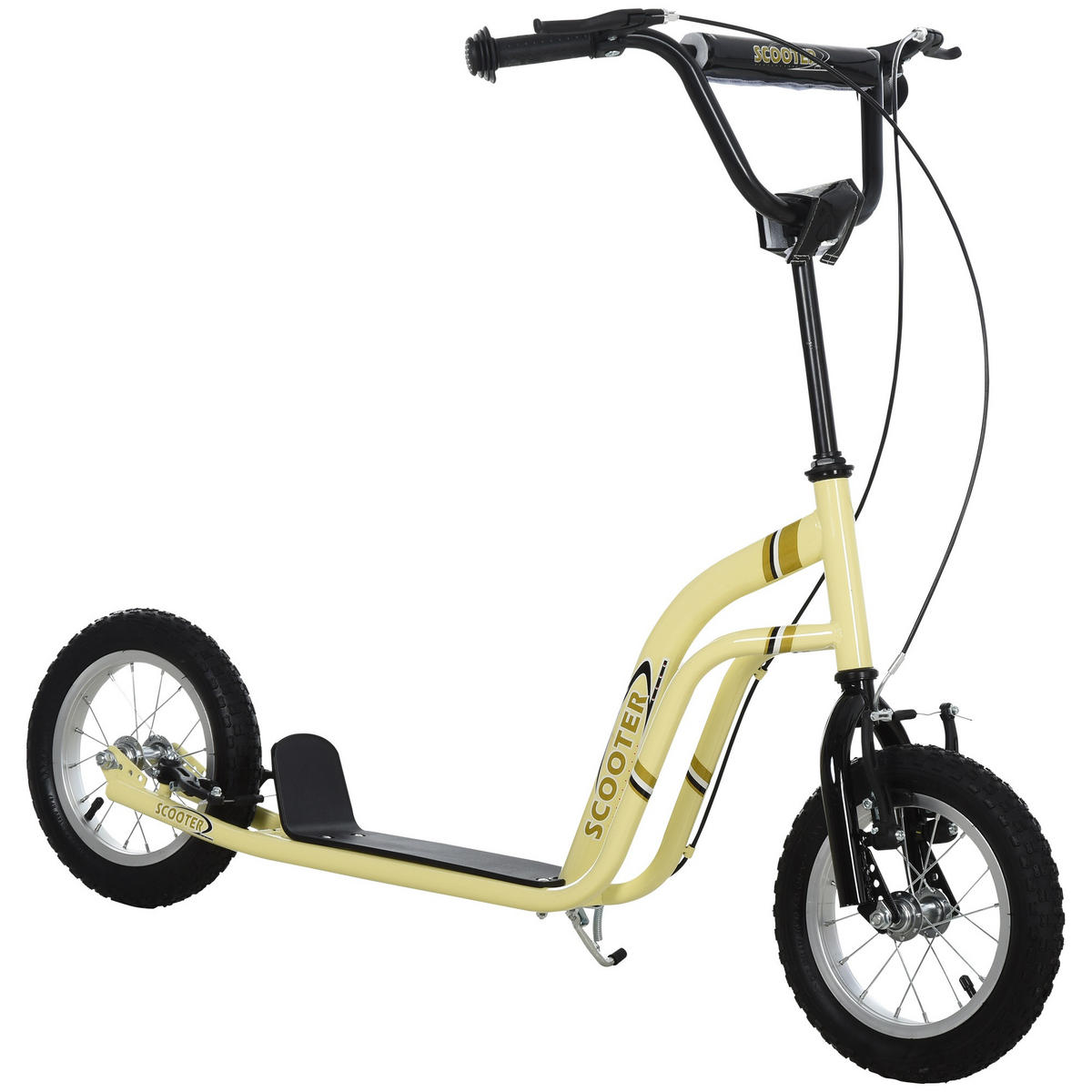 TROTTINETT Katelyn Rot 120/58/80-85 cm - Gelb, Kunststoff/Metall (85/120/58cm) - Jamb