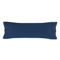 KISSENBEZUG basic 45x110 cm dunkelblau - Blau, Textil (45/110cm) - Happy Friday