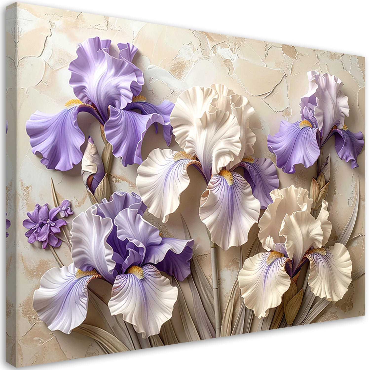 Feeby Wandbild, Beige 90x60 cm