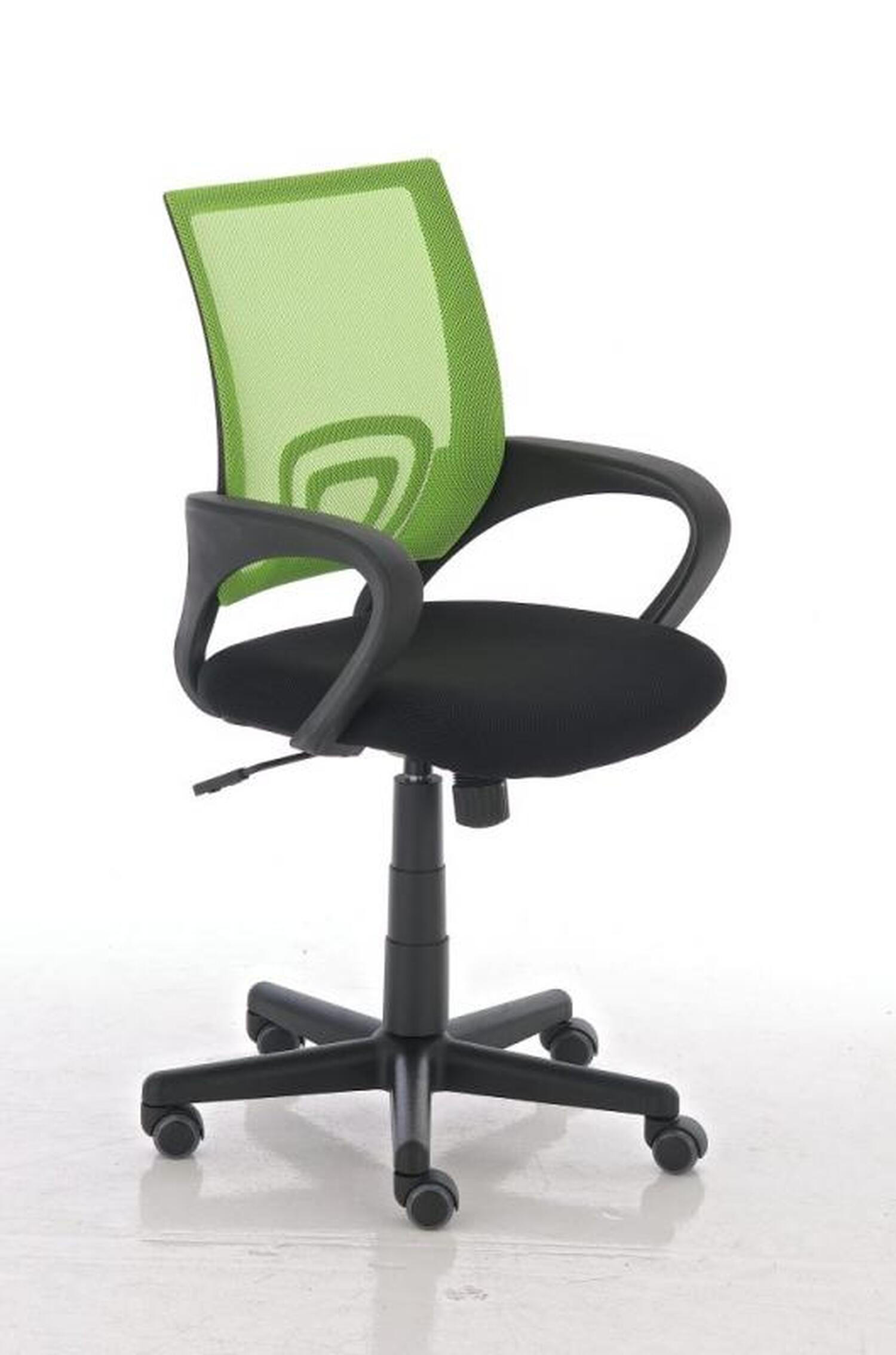 BÜROSTUHL Genf mit Netzbezug, Grün - Grün, Kunststoff/Textil (56/100/54cm) - TPFLiving