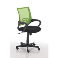 BÜROSTUHL Genf mit Netzbezug, Grün - Grün, Kunststoff/Textil (56/100/54cm) - TPFLiving