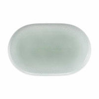 SERVIERPLATTE Sento Home Aura mint 33 x 20 cm - Mintgrün, Keramik (20.5/2.7/33.4cm) - Seltmann Weiden