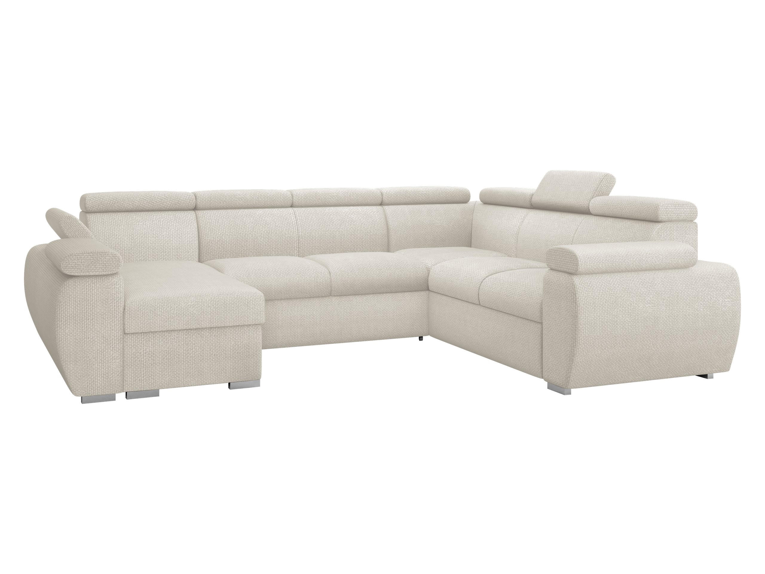 Mirjan24 Wohnlandschaft Creme 325x98x260 cm