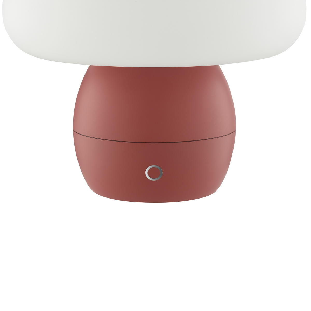 TISCHLEUCHTE Dupos Rot 22/22/22,2 cm - Rot, Kunststoff (22/22/22.2cm) - Brilliant