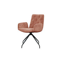 DREHSTUHL NEW CHARME Braun Cord - Dunkelbraun/Braun, Textil (59/87/66cm) - KAWOLA