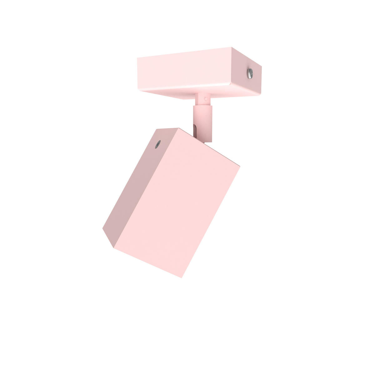 DECKENLEUCHTE - Pink, Metall (7.6/7.6/17cm) - Lumicom