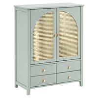DULAP DE PANTOFI verde mentă Bendigo - verde mentă/verde, compozit lemnos (70/91/34cm) - Beliani