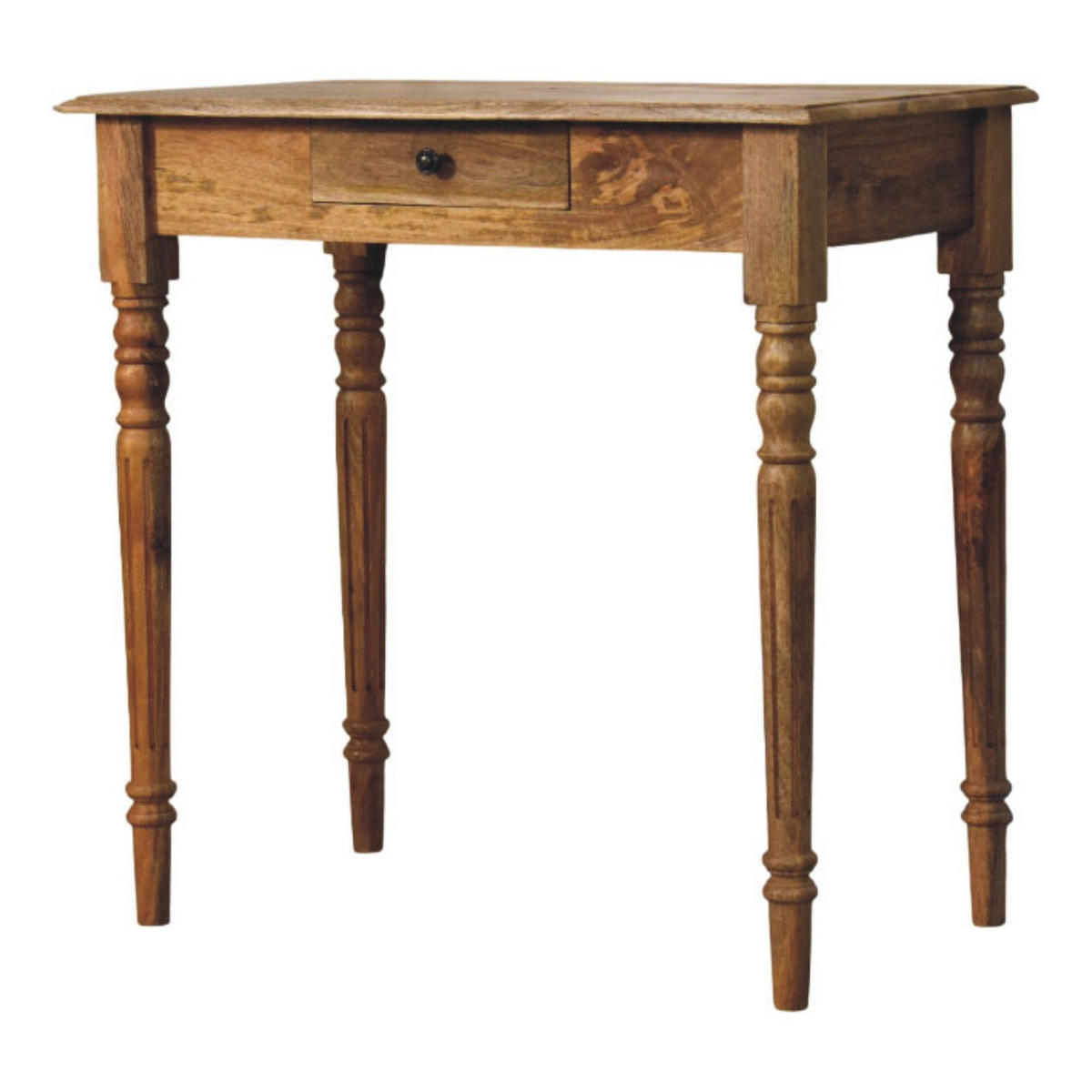 SCHREIBTISCH in Eichenoptik, 1 Schublade, Hellbraun - Braun, Holz (80/45/80cm) - Artisan Furniture