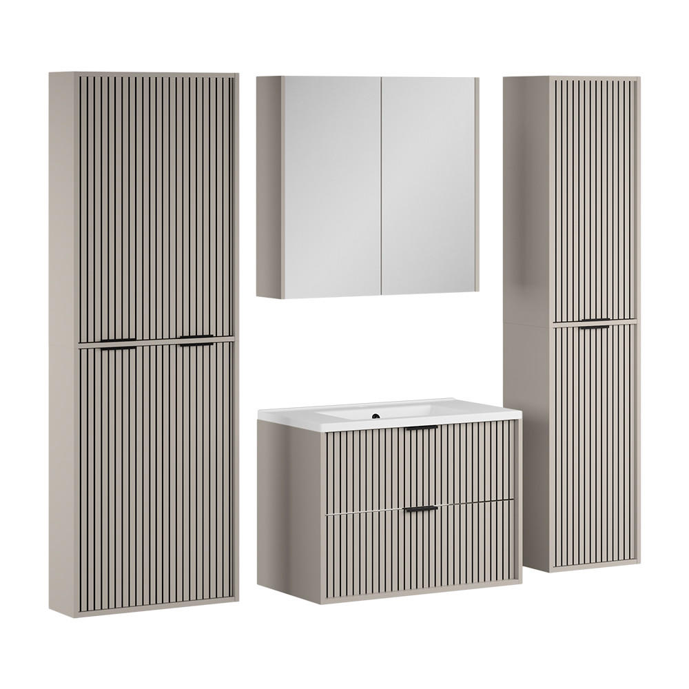 KOUPELNOVÝ NÁBYTEK Ruford Kašmír - kašmírová, kompozitní dřevo (80/57/45cm) - Vicco